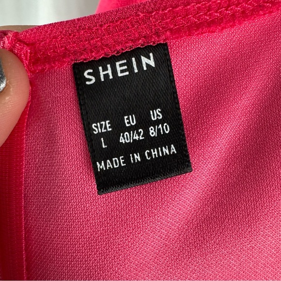 Pink Pleated Dress - Picture 5 of 5